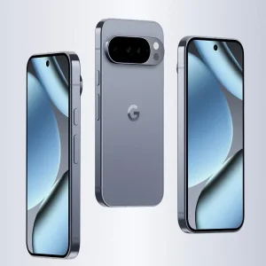 Google Pixel 10 tampak depan dan belakang